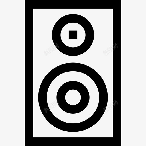 扬声器视频演播室2线性图标svg_新图网 https://ixintu.com 扬声器 线性 视频演播室2