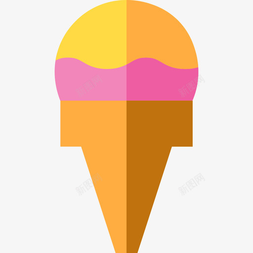 冰激凌糖果5平的图标svg_新图网 https://ixintu.com 冰激凌 平的 糖果5