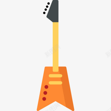 电吉他摇滚音乐会2平版图标图标