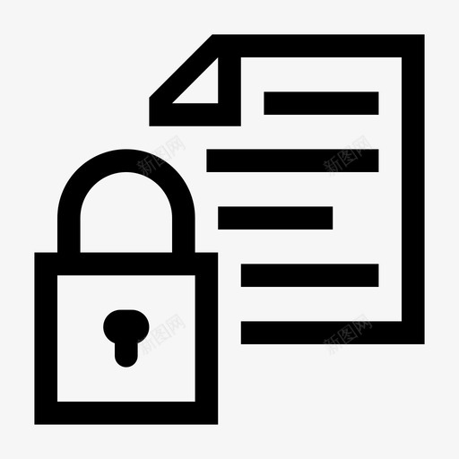 限制内容储物柜营销图标svg_新图网 https://ixintu.com 储物柜 开发和可用性 新闻 营销 限制内容