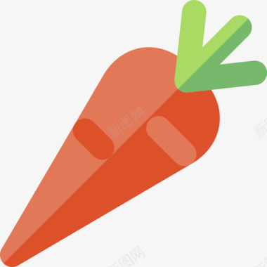 Carrot餐厅15公寓图标图标