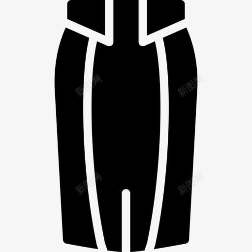裙子女装2填充图标svg_新图网 https://ixintu.com 填充 女装2 裙子