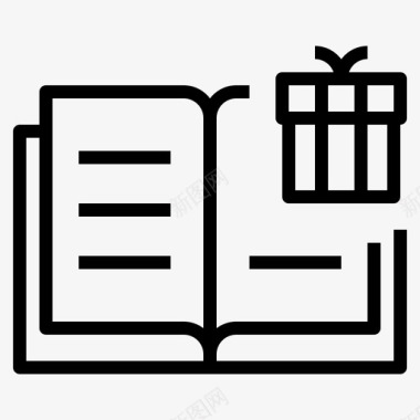 书籍议程商务图标图标