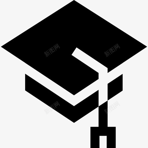 Mortarboard学校10已满图标svg_新图网 https://ixintu.com Mortarboard 学校10 已满