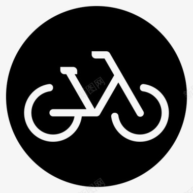 自行车骑行速度图标图标
