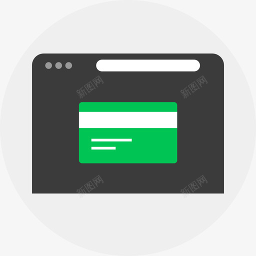 浏览器在线和互联网3扁平图标svg_新图网 https://ixintu.com 在线和互联网3 扁平 浏览器