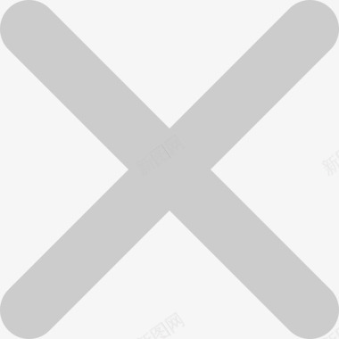 X按钮游戏13扁平图标图标