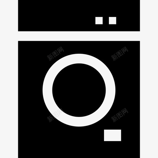 洗衣机电子设备4台装满图标svg_新图网 https://ixintu.com 洗衣机 电子设备4台 装满