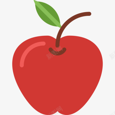苹果美食2扁平图标图标