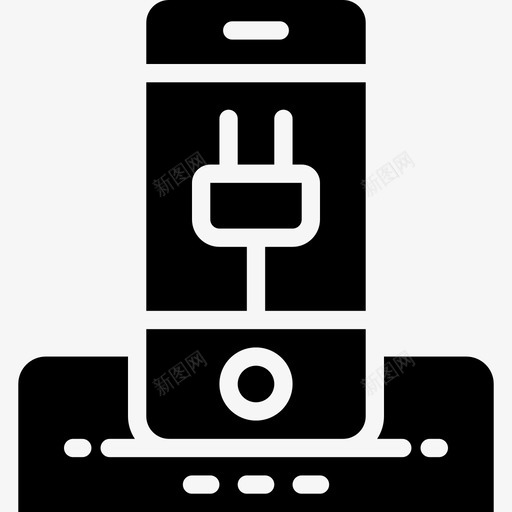 电话家庭自动化3已填充图标svg_新图网 https://ixintu.com 家庭自动化3 已填充 电话