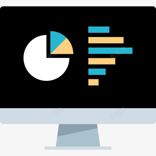 分析图表和图表7平面图图标svg_新图网 https://ixintu.com 分析 图表和图表7 平面图