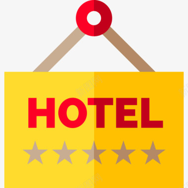 酒店暑假17号公寓图标图标