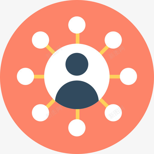 用户项目管理2循环图标svg_新图网 https://ixintu.com 循环 用户 项目管理2