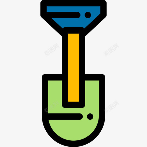 园丁实物资产15线性颜色图标svg_新图网 https://ixintu.com 园丁 实物资产15 线性颜色