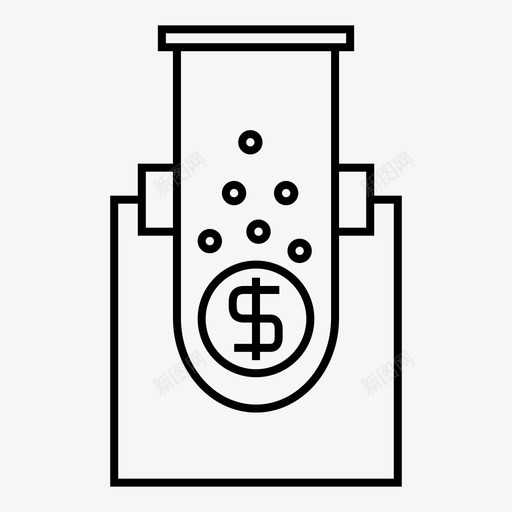 金融营销试管图标svg_新图网 https://ixintu.com 营销 试管 金融