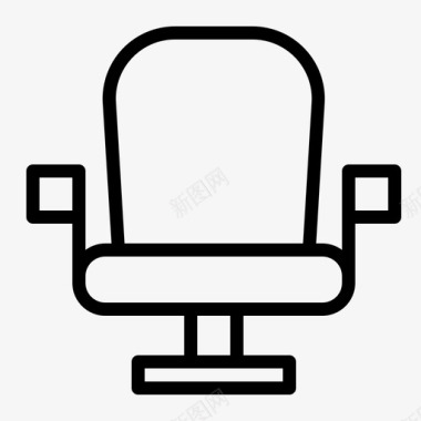 老板企业椅子图标图标