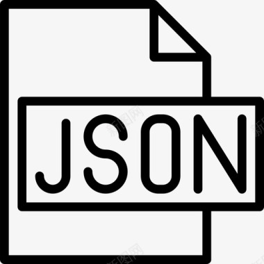 Json开发22线性图标图标