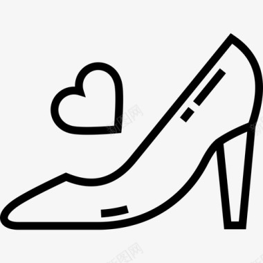 高跟鞋结婚18岁直系图标图标