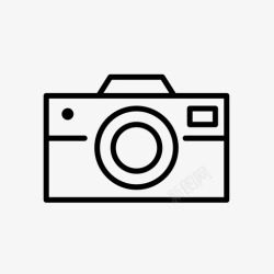 单反数码相机相机数码相机照片图标高清图片