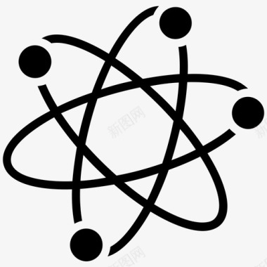 原子电子分子图标图标