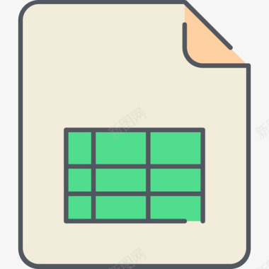 文件文件格式3颜色图标图标