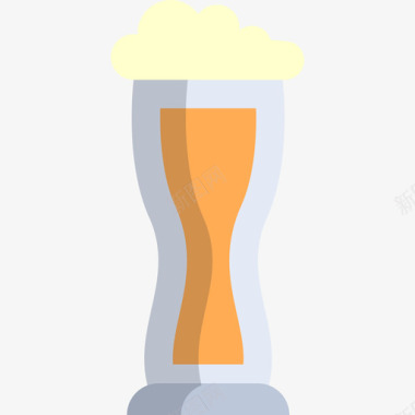 品脱啤酒酒吧和酒吧2平淡图标图标