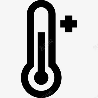 线性弹簧温度计5图标图标