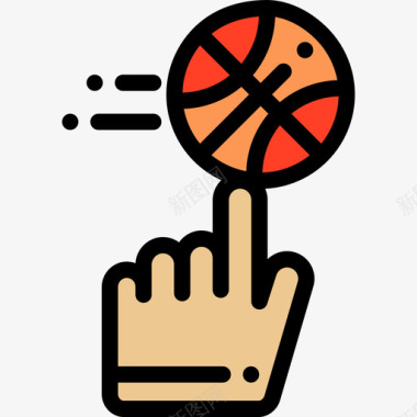 球篮球队线颜色图标图标