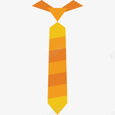 领带男士配件平头图标图标