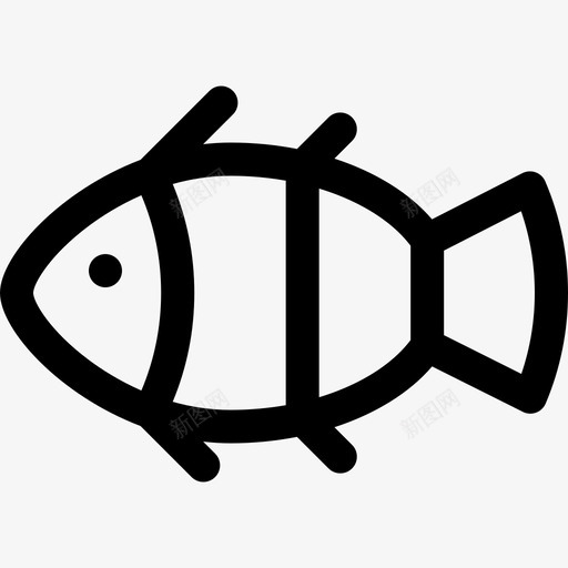 小丑鱼海洋生物9直系图标svg_新图网 https://ixintu.com 小丑鱼 海洋生物9 直系