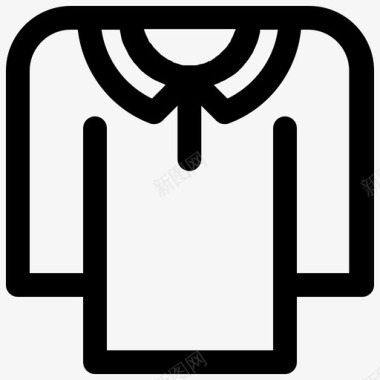 衬衫服装时装图标图标