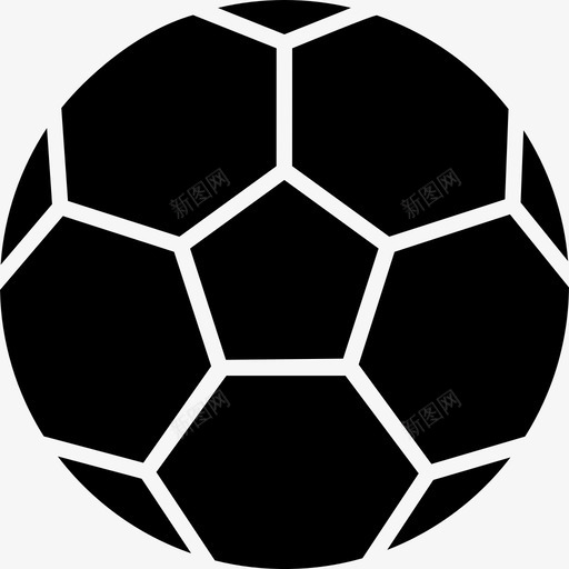 足球运动员球图标svg_新图网 https://ixintu.com 体育 游戏 球 足球 足球运动 运动员
