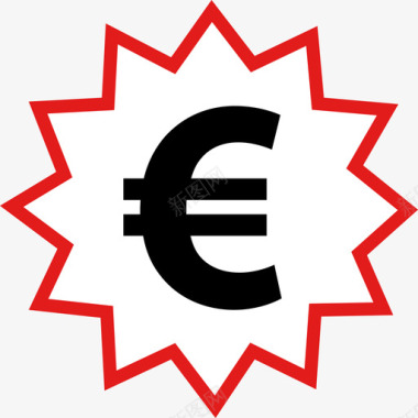 欧元购物10欧元持平图标图标