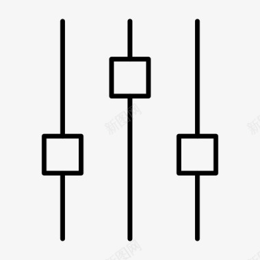 控制调整均衡器图标图标