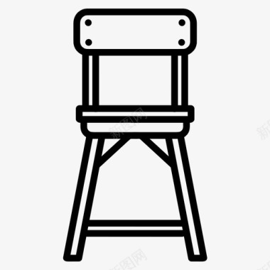 椅子家具房子图标图标