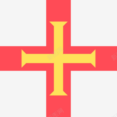 根西岛国际旗帜4广场图标图标