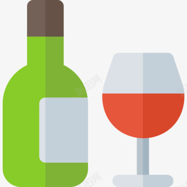葡萄酒意大利9平淡图标图标