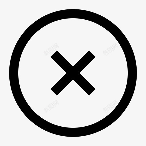 取消响应查看图标svg_新图网 https://ixintu.com 取消 响应 查看