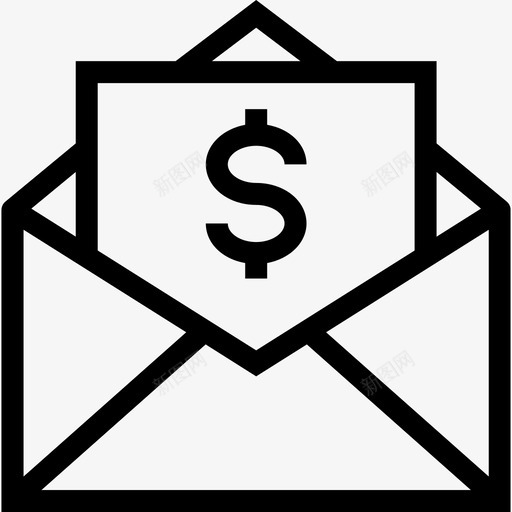 电子邮件搜索引擎优化营销9线性图标svg_新图网 https://ixintu.com 搜索引擎优化营销9 电子邮件 线性