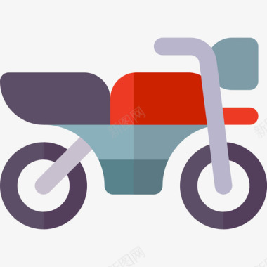 摩托车夏季5平车图标图标