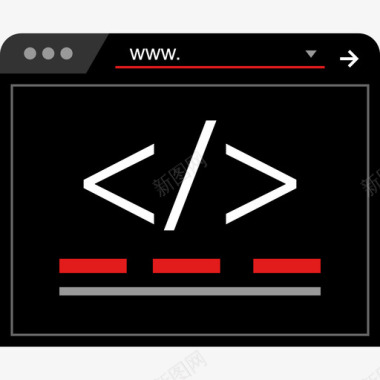 浏览器开发web2平面图标图标