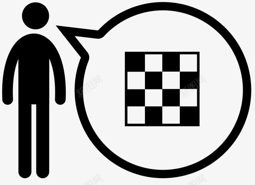 战术家游戏国际象棋图标图标