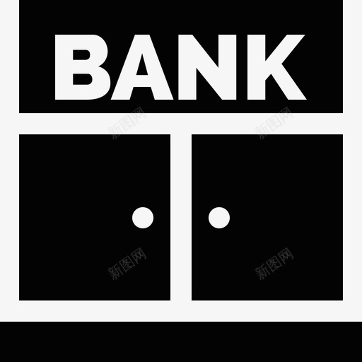 银行银行货币2已填充图标svg_新图网 https://ixintu.com 已填充 银行 银行货币2