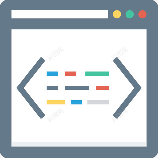 代码搜索引擎优化营销平面图标svg_新图网 https://ixintu.com 代码 平面 搜索引擎优化营销