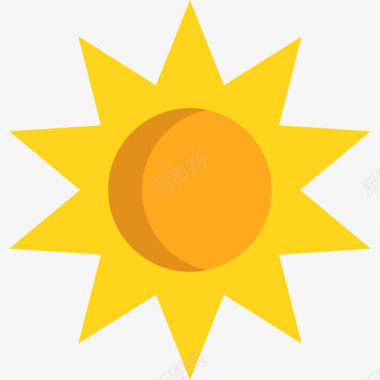 太阳暑假10平图标图标