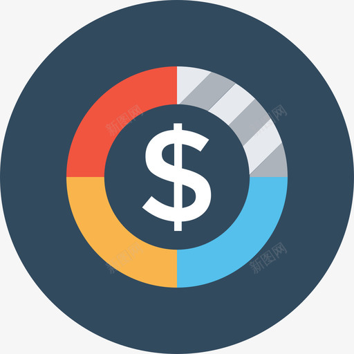 饼图商业和金融11循环图标svg_新图网 https://ixintu.com 商业和金融11 循环 饼图