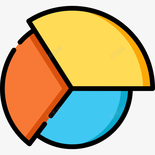 饼图图表图表2线性颜色图标svg_新图网 https://ixintu.com 图表图表2 线性颜色 饼图