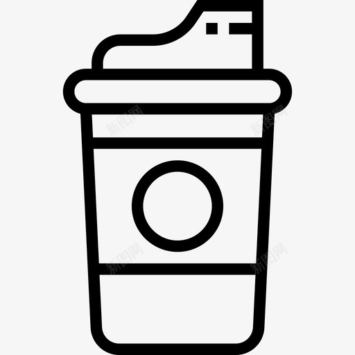 水壶咖啡2线性图标svg_新图网 https://ixintu.com 咖啡2 水壶 线性