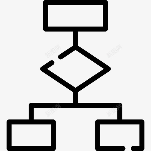 层次结构图表3线性图标svg_新图网 https://ixintu.com 图表3 层次结构 线性