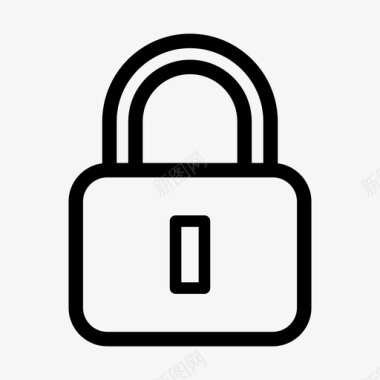 锁安全代码钥匙图标图标